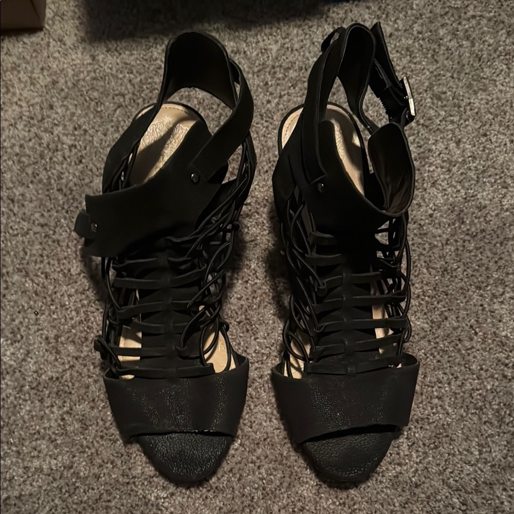 Elegant Black Women's Sandals